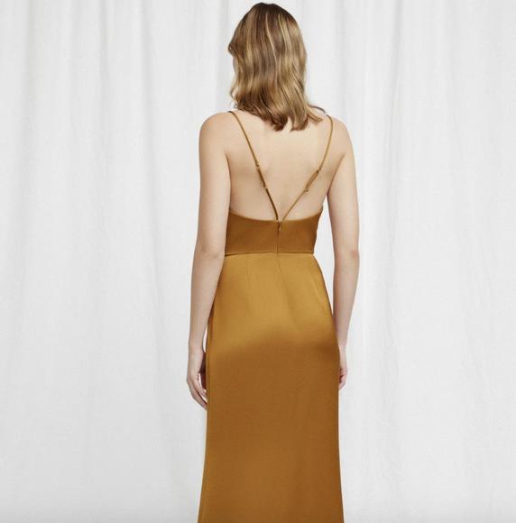 NEW SIGNIFICANT OTHER aria dress in copper - Picture 3 of 5